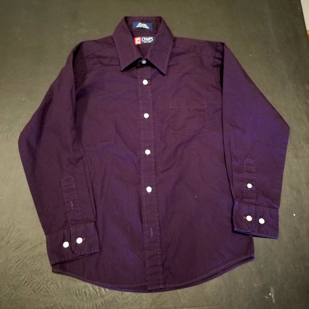 Chaps Button Down Shirt Boys Size 10